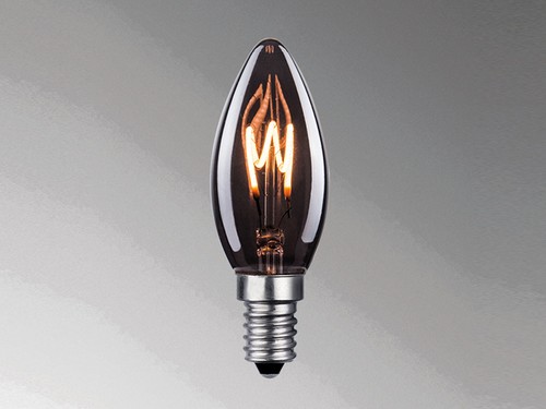 Candela lampadina decorativa