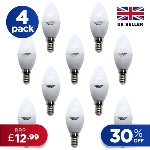 Lampadine led candela e14 - led, 6w