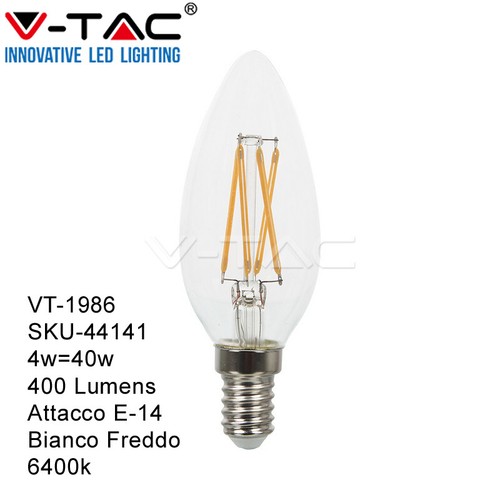 Lampadina led filamento - lampadina, e14