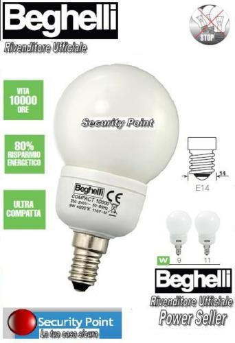 Beghelli lampadina sfera globo - beghelli,